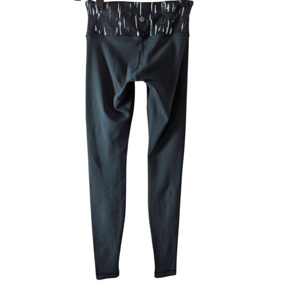 LULULEMON ATHLETICA Wunder Under Pant III In Dark Fuel/Menthol (Reversible) Size - Picture 5 of 5